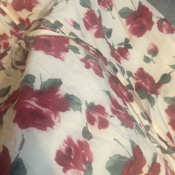 Sofie the Label Josefine Puff Sleeve Floral 100% cotton Midi Dress Size M - Picture 9 of 14